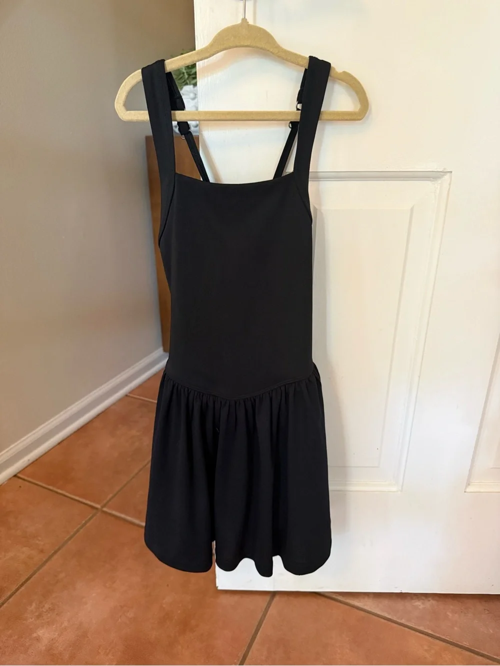 Abercrombie Kids YPB Black Tennis Athletic Dress Built-In Shorts 7/8